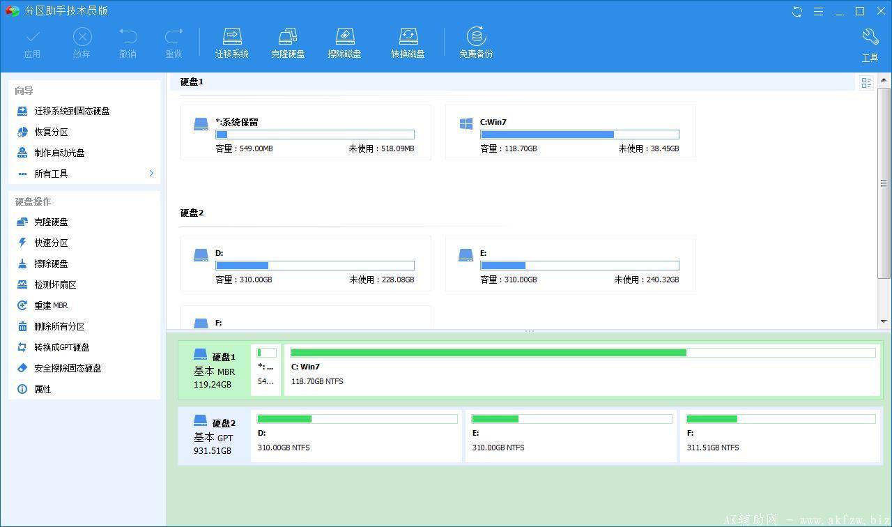 傲梅分区助手Partition v10.4.2技术员破解版